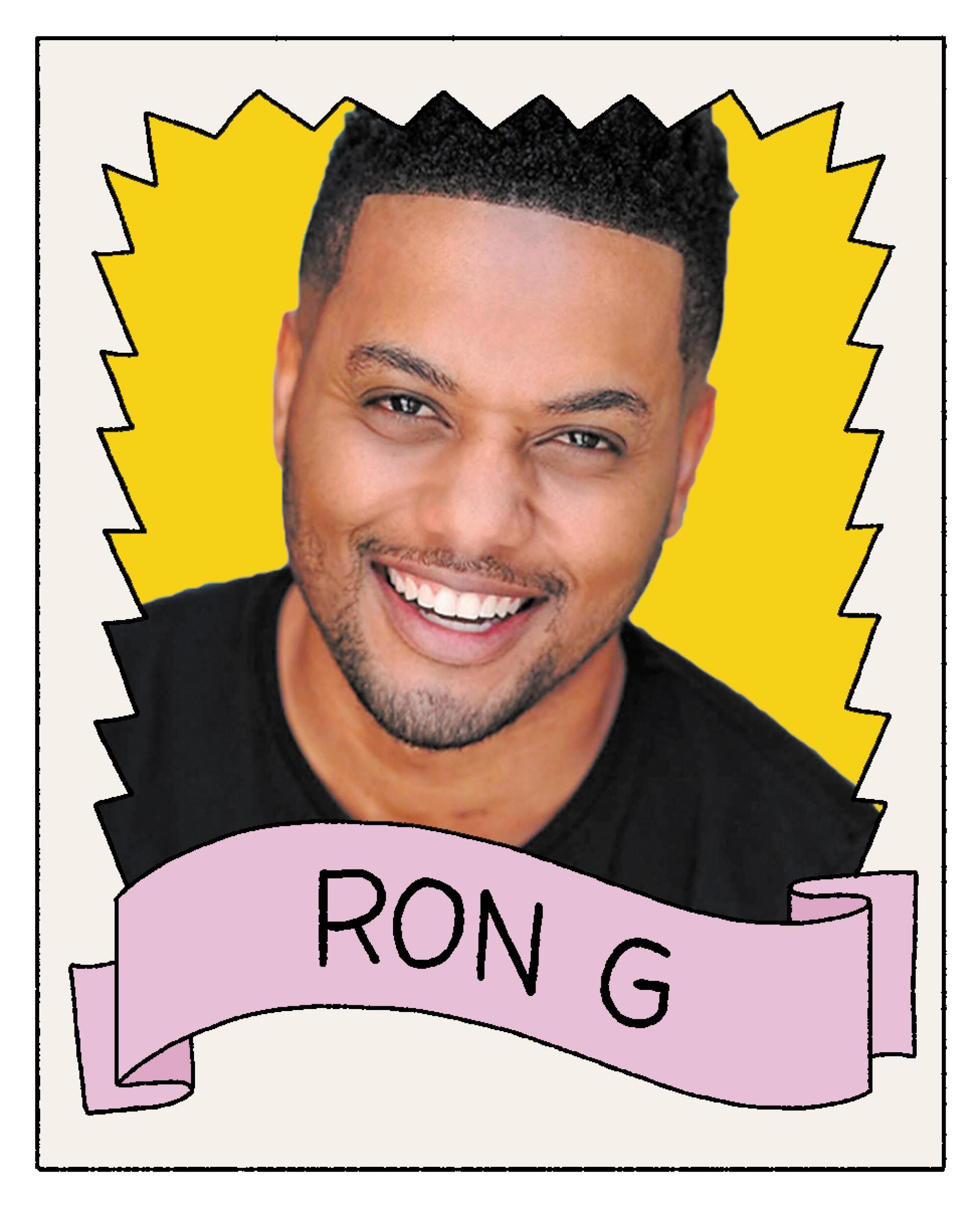 Ron G smiling portrait
